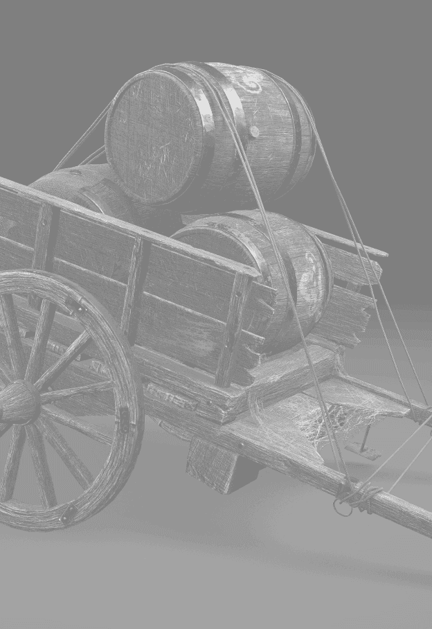 Wooden wagon